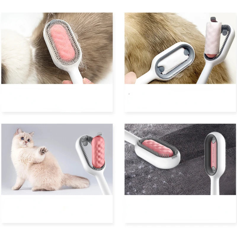 Escova De Silicone Para Animais De Estimação