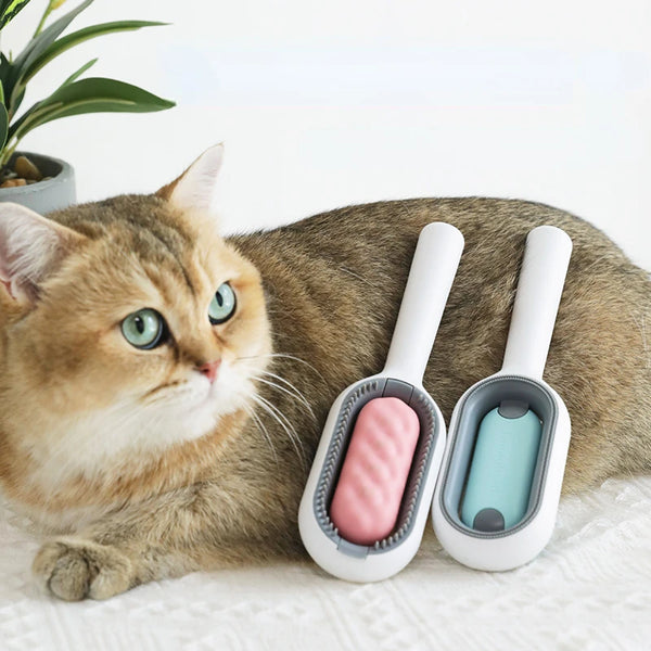 Escova De Silicone Para Animais De Estimação